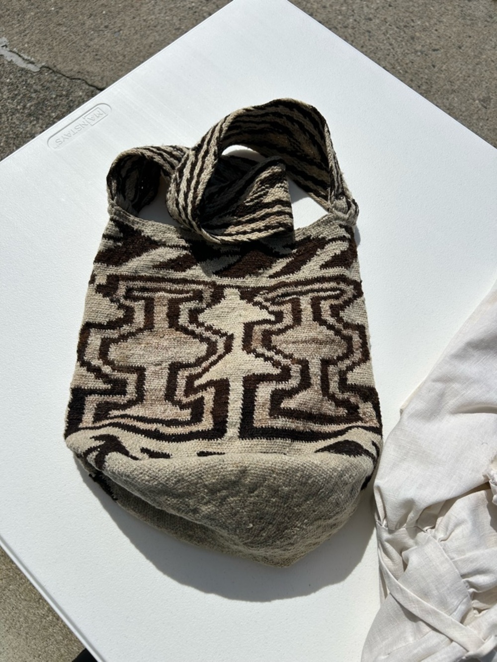 NWOT Mochila Arhuaca hand woven bag.